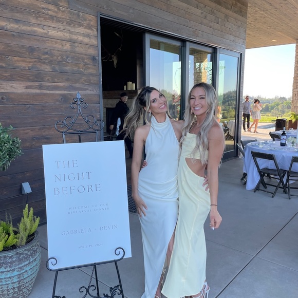 Halter dress - Revolve - Picture 2 of 3